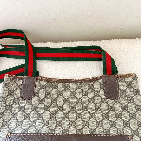 GUCCI Ophidia Sherry Line Monogram Tote Bag - Picture 7 of 11